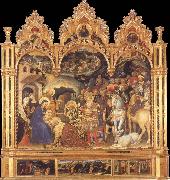 Gentile da Fabriano Adoration of the Magi oil painting artist